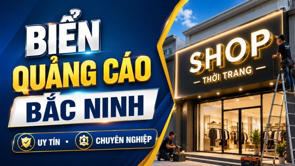 thi công biển quảng cáo tại bắc ninh