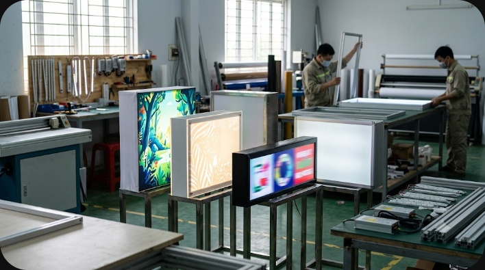 biển hộp đèn quảng cáo